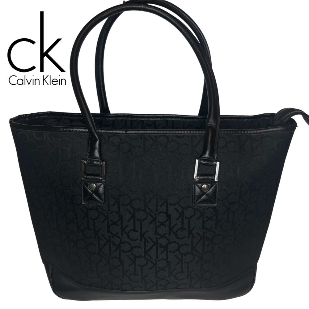 Calvin Klein | Laptop Bag Large Black Monogram CK Tote